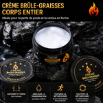 Crème chauffante MOOYAM Minceur by Dydy, pot de 100 g pour le massage du corps